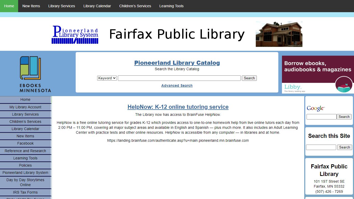 Fairfax Public Library